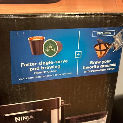 NINJA DualBrew XL Grounds & Pods Hot & Iced Coffee Maker