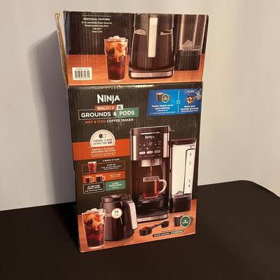 NINJA DualBrew XL Grounds & Pods Hot & Iced Coffee Maker