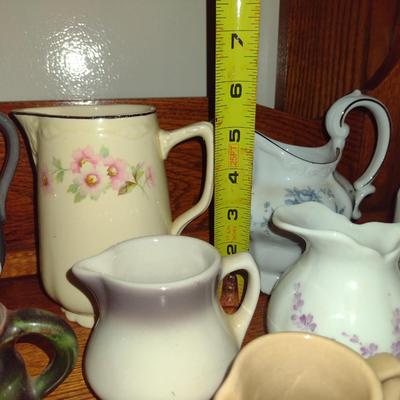 Collection of Small Pottery/Ceramic Jugs and Pitchers