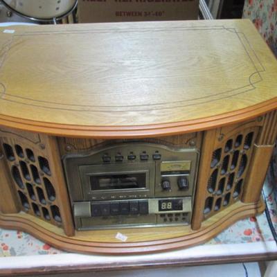 Thomas Paggoni Classics Record CD Cassette AM/FM Player