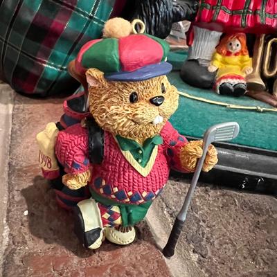Lot of Christmas Decorations Collectibles
