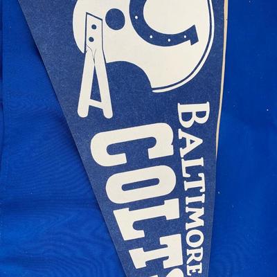 Vintage Baltimore Pennants Orioles & Colts
