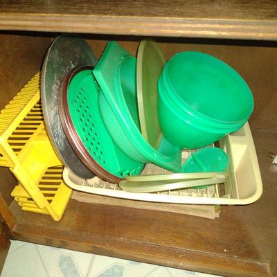 Collection of Kitchen Ware- Dinnerware, Small Appliances, Storage Containers, etc.