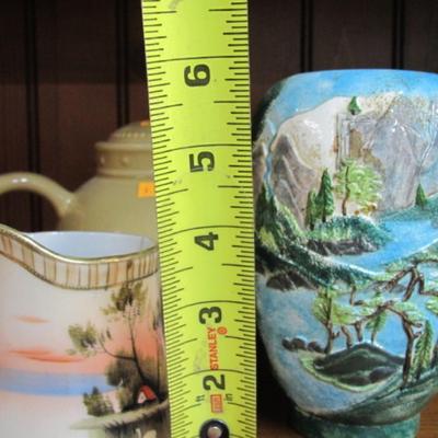 Hand Painted Japan Creamer Sorrento Tea Pot
