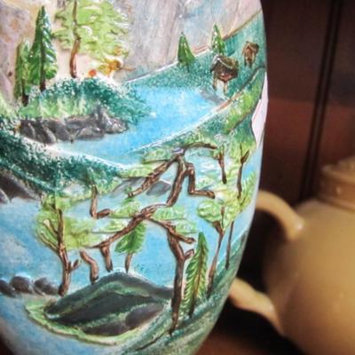 Hand Painted Japan Creamer Sorrento Tea Pot