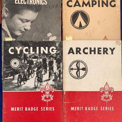 Huge Lot 1940s-1970s Boy Scouts Merit Badge