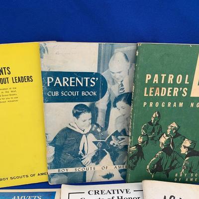 Large Lot of Vintage Scouting & Patriotism Manuals