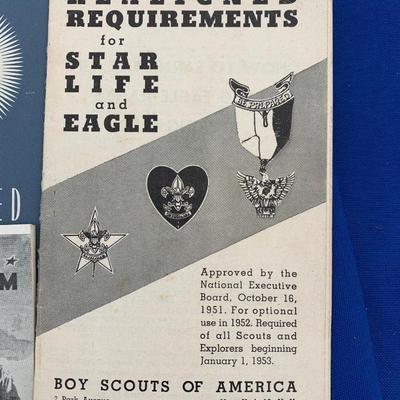 Large Lot of Vintage Scouting & Patriotism Manuals