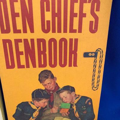 Large Lot - Vintage Scouting Manuals Webelo Cub Scouts Den Chiefs
