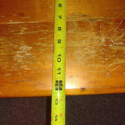 Pair of Wood Side Tables with Drawer- Approx 15 1/2" x 12 1/2" x 23 1/4" Tall