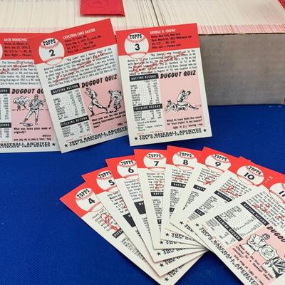 Topps Baseball Card Lot - 1953 Repro Sets
