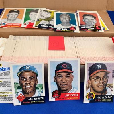 Topps Baseball Card Lot - 1953 Repro Sets