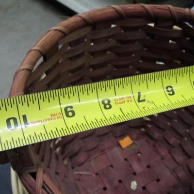 Assortment Of Wicker Weaved Baskets