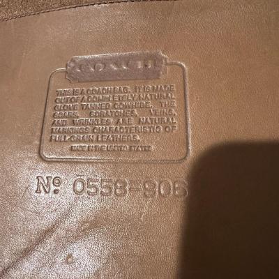 Lot of 2 Vintage Coach Bags Purses