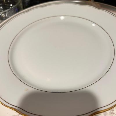 Lot of Bareuther Waldsassen Bavarian Gold Trim Dinner & Side Plates