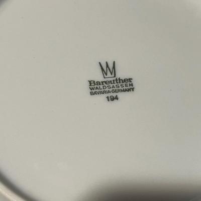 Lot of Bareuther Waldsassen Bavarian Gold Trim Dinner & Side Plates