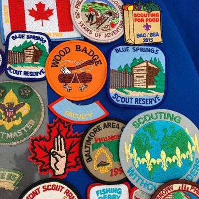 Huge Lot if 50+ Scouting Jamboree Patches - Most Like New