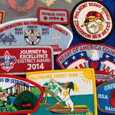 Huge Lot if 50+ Scouting Jamboree Patches - Most Like New