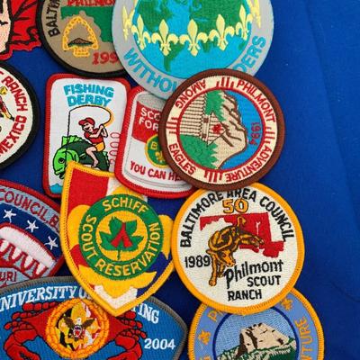 Huge Lot if 50+ Scouting Jamboree Patches - Most Like New