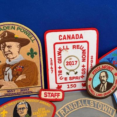Huge Lot if 50+ Scouting Jamboree Patches - Most Like New