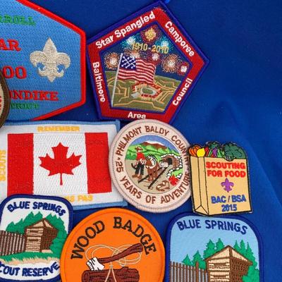 Huge Lot if 50+ Scouting Jamboree Patches - Most Like New