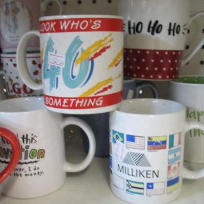 Variety Of Coffee Mugs (See all pictures)