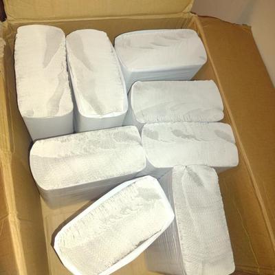 Multifold Paper Towels with Plastic Pop-up Dispenser