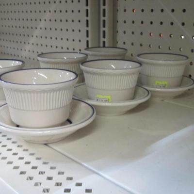 Rego Restaurant Ware Custard Cup Ramekin With Saucer