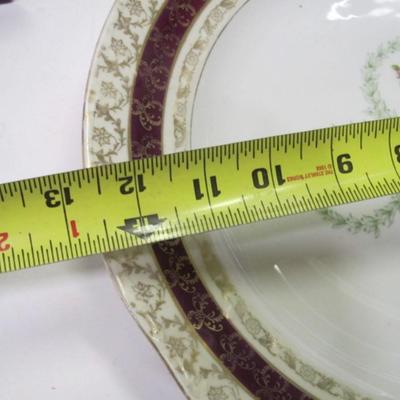 7 Plates Made For D.F. Richardson & Co. China Plates