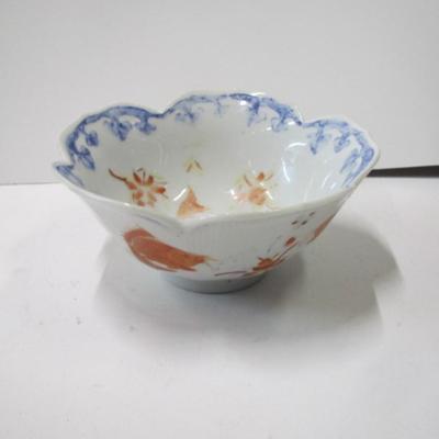 7 - Vintage Y.S.A.LH.F. Hand Painted Hong Kong Bowls