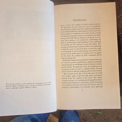 Of the nature of things