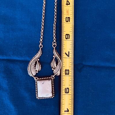 Vintage Elisabeth Guerro Navajo Native American Necklace Cuff Bracelet Set