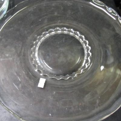 Vintage Glass Serving Dishes