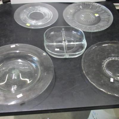Vintage Glass Serving Dishes