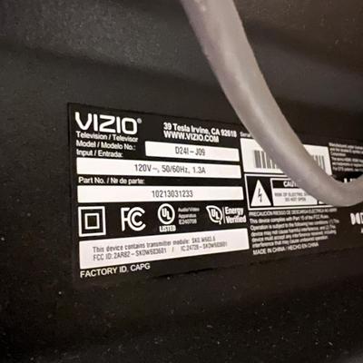 VIZIO D-Series 24" Class Full HD Smart TV w Wall Mount & Remote