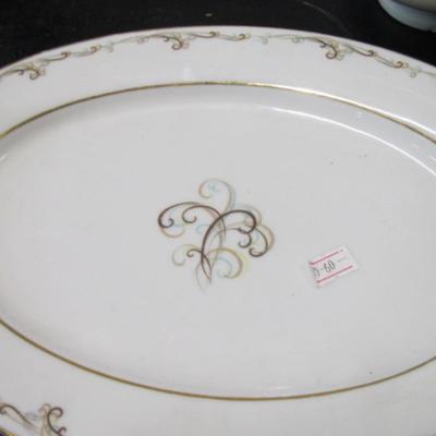 Royal Doulton Moonstone Translucent China Noritake China Japan Esteem Pattern Serving Pieces