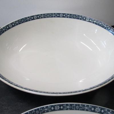Royal Doulton Moonstone Translucent China Noritake China Japan Esteem Pattern Serving Pieces