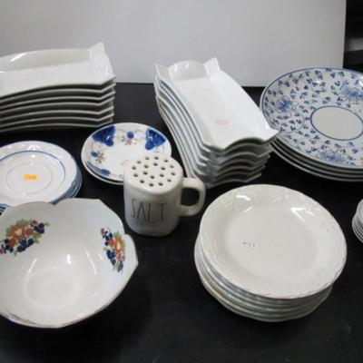 Versailles China Porcelain Dishes & Hand Painted Home Hibiscus Dishes & Other China Dishes