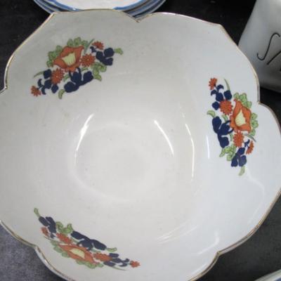 Versailles China Porcelain Dishes & Hand Painted Home Hibiscus Dishes & Other China Dishes