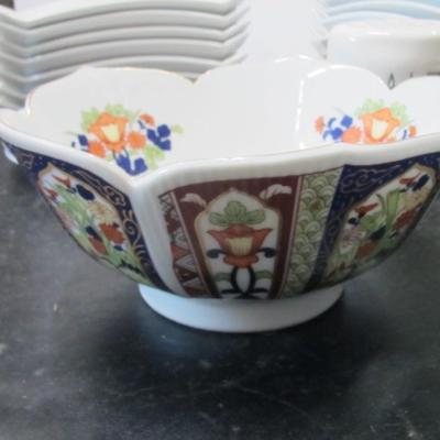 Versailles China Porcelain Dishes & Hand Painted Home Hibiscus Dishes & Other China Dishes