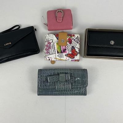 Lot E 244 NWT Gianni Bernini Wallets Lodis Clutch Guess Wallet