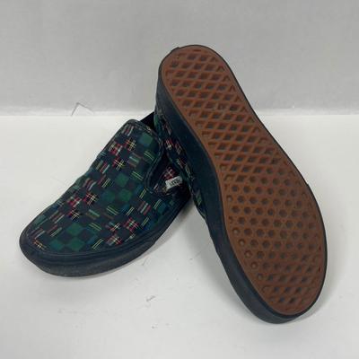 Women’s Plaid Vans Women’s Size 10 Men’s size 8.5