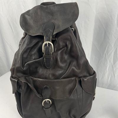 Lot E 250 Michael Kors Zip Up Wallet and London Fog Leather Ruck Sack