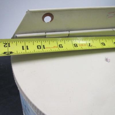 Antique Galvanized Tin Water Tank 15" Tall