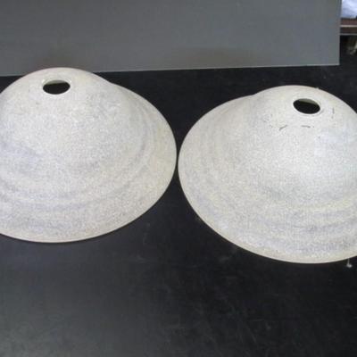 Approx 15 1/8" Frosted Ceiling Lamp Shades