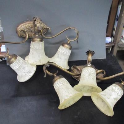 Pair Of Vanity 3 Light Wall Decor