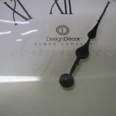 Edwards Ingram Design Decor Clock Company Sheffield Battery & Electric Clocks