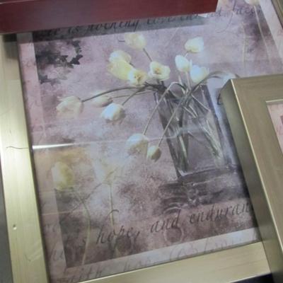 Assortment Of Framed Pictures