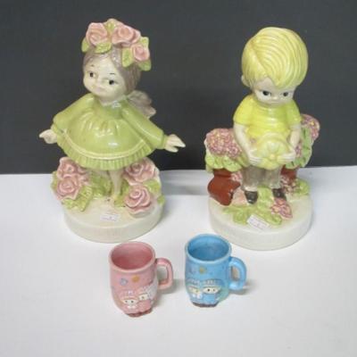 Vintage Figures & Cups Tuesday & Wednesday Child's