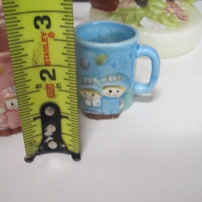Vintage Figures & Cups Tuesday & Wednesday Child's